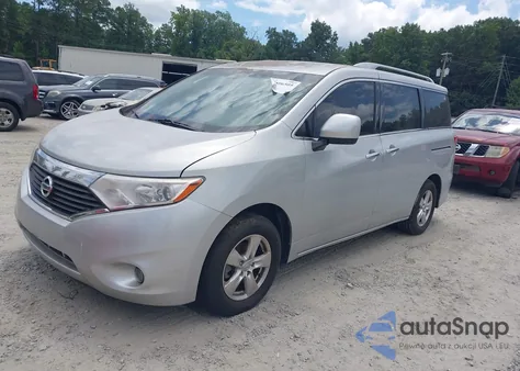 2016 Nissan Quest Platinum/S/Sl/Sv z USA, uszkodzony, nr VIN JN8AE2KPXG9150865